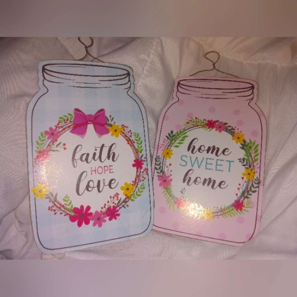 Jar of Love Hanging Wall Art Duo 🫙🎨